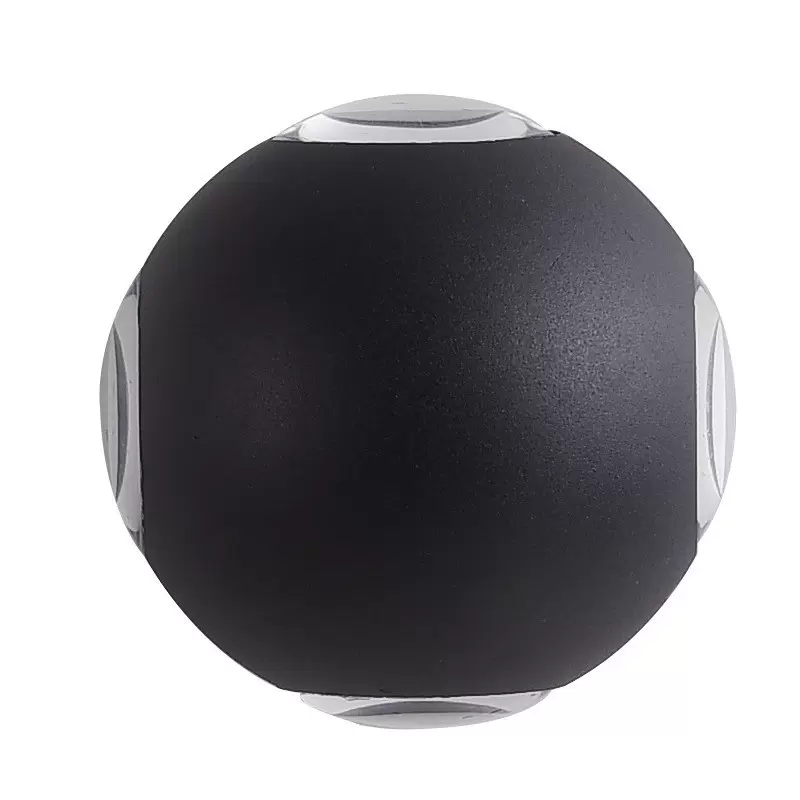 Decorative IP65 Led Lamp Spherical Waterproof Wall Lamp and Modern Outdoor Waterproof Light Aluminum Wall Lamp